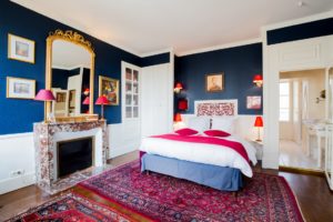 Chambre bleue